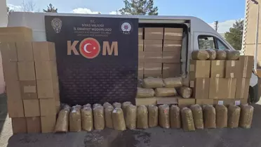 Sivas'ta Kaçakçılık Operasyonu