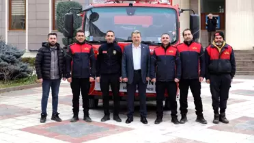Söğüt Belediyesi araç filosuna yeni itfaiye aracı kazandırıldı