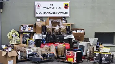 Tokat'ta Kaçak Tütün Operasyonu
