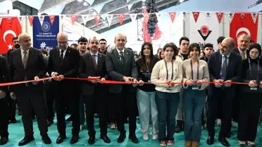 KTÜ'de Lise Projeleri Sergisi Açıldı