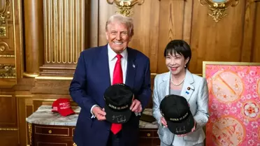 Trump'tan Japon Başbakan'a Destek