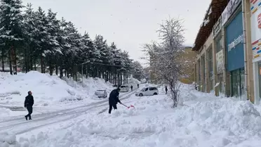 Doğu Anadolu'da Kar Yağışı Nedeniyle Ulaşım Aksadı