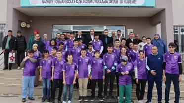 Özel Gereksinimli Öğrencilere Samsunspor Forması