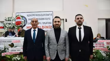 Vezirköprü Esnaf Odası'nda Genel Kurul Yapıldı