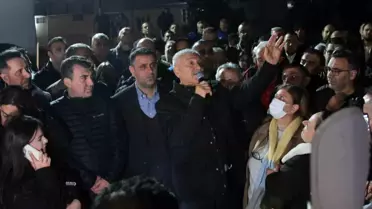 Zeydan Karalar tahliye sonrası Adana'da anma etkinliklerine katıldı