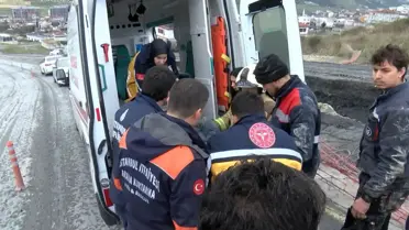 Başakşehir'de İşçi Çukura Düştü