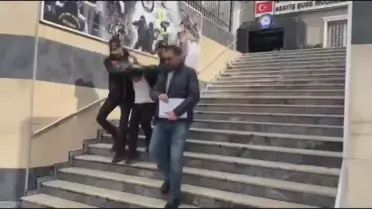 Fatih'teki banka soygunu kamerada