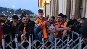 Galatasaray Rize'ye Geldi