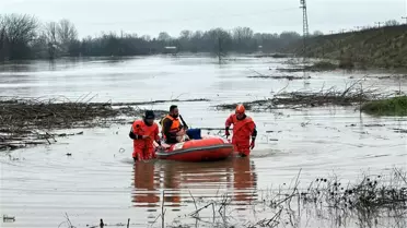 Meriç Nehri'nde Debi Düşüyor