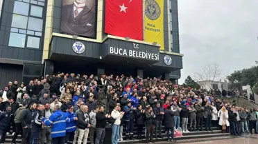 Buca Belediyesi'nde Eylem: İşçiler 40 Gündür Maaş Alamıyor