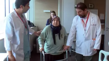 Bacağının Kesilmesi Gereken Yaşlı Kadın, Ameliyatla Kurtuldu