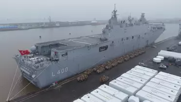 Emden Limanı'na Kara Unsurları Ulaştı