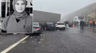 Zincirleme kazada ağır yaralanan hemşire 11 günlük yaşam mücadelesini kaybetti