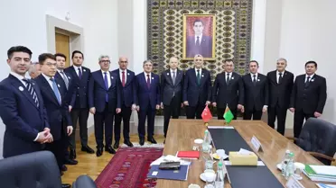 Ömer Bolat Türkmenistan'da Görüştü