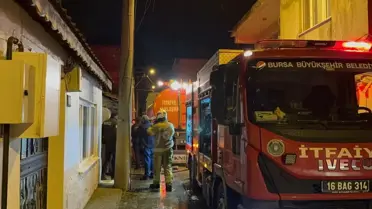 İznik'te Ev Yangını Kontrol Altına Alındı