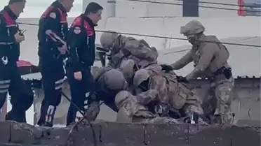 Dedikoduyu duyup 4 kişiyi vurdu, özel harekat yaka paça böyle aldı