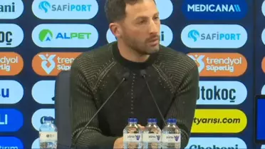 Tedesco'dan basın toplantısına damga vuran tek kelimelik Türkçe yanıt