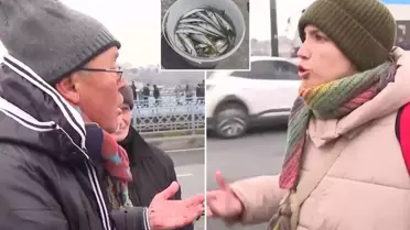 'Veganım' diyerek bir kova balığı denize döken kadın tanıdık çıktı