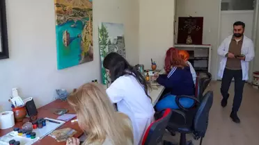 Diyarbakır'da Taş Tuvallerle 81 İl Resmedildi