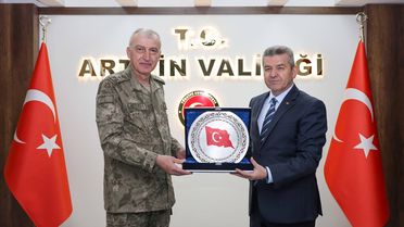 Tümg. Akyıldız'dan Vali Ergün'e Ziyaret