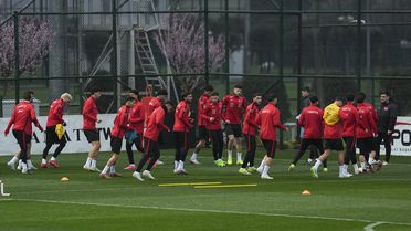 A Milli Takım Romanya'ya Hazırlanıyor