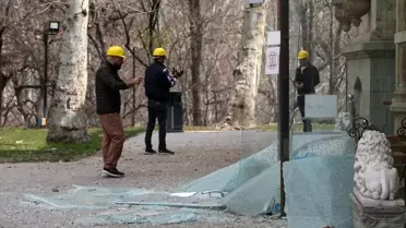 ABD-İsrail saldırılarında Tahran'daki tarihi Sadabad Sarayı zarar gördü