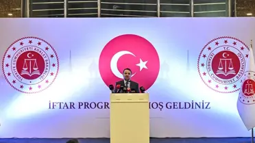 Adalet Bakanı Gürlek, İstanbul'daki iftar programında konuştu Açıklaması
