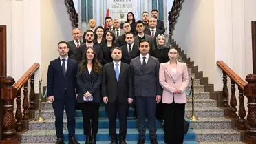 Bakan Gürlek'ten Yargı Muhabirlerine Bayram Ziyareti