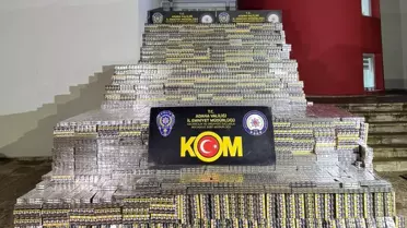 Adana'da 150 Bin Kaçak Sigara Ele Geçirildi