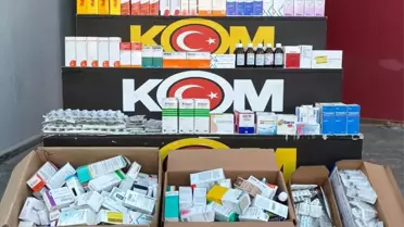 Adana'da Kaçak İlaç Operasyonu