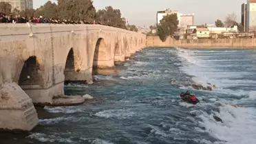 Adana'da Nehirde Kurtarma Operasyonu