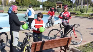 Adana'da Yeşilay Haftası Bisiklet Turu