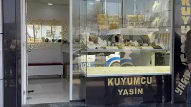 Yüreğir'de Kuyumcu Soygunu
