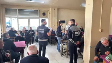 Adana'da Uyuşturucu ile Mücadele Faaliyeti