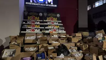 Adana'da Ruhsatsız Depoya Operasyon