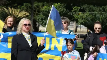 Ukraynalılar Adana'da Bir Araya Geldi