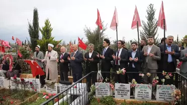 Adıyaman'da Ramazan Bayramı arifesinde mezarlıklar ziyaret edildi