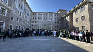 Adıyaman'da Yeşilay Haftası Yürüyüşü