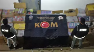 Afyonkarahisar'da Kaçakçılık Operasyonu