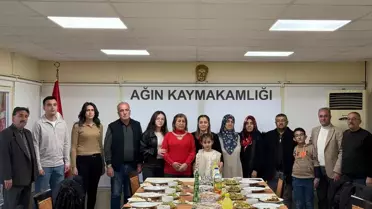 Ağın'da şehit aileleri iftar programında buluştu