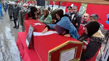 Ağrı'da askeri araç kazasında şehit olan Uzman Çavuş Akarsel'in cenazesi Konya'da defnedildi