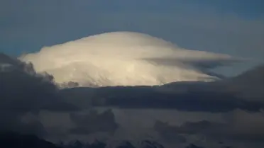 Ağrı Dağı'nda Mercek Bulutu Görüntülendi