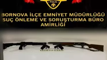 İzmir'de Silah Kaçakçılığı Operasyonu