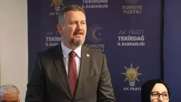 Aile ve Sosyal Hizmetler Bakanı Göktaş, Tekirdağ'da partisinin bayramlaşma programında konuştu Açıklaması
