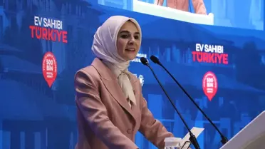 Aile ve Sosyal Hizmetler Bakanı Göktaş, Tekirdağ'da sosyal konutların kura çekilişinde konuştu Açıklaması