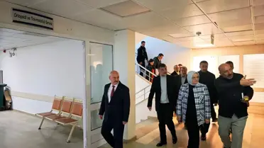 AK Parti Düzce Heyeti Hastaneyi Ziyaret Etti