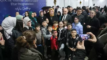 AK Parti Genel Başkan Yardımcısı Kaya, 'Çocuk gülerse dünya güler' iftar programına katıldı