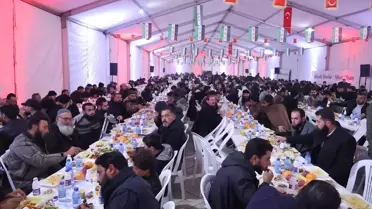 Sırakaya, Halep'te Kardeşlik İftarı'na Katıldı