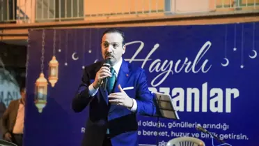 AK Parti Genel Başkan Yardımcısı Zorlu, Manisa'da iftar programında konuştu Açıklaması