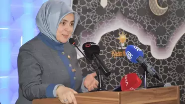 AK Parti Genel Merkez Kadın Kolları Başkanı Ercan, Kırıkkale'de iftar programında konuştu Açıklaması